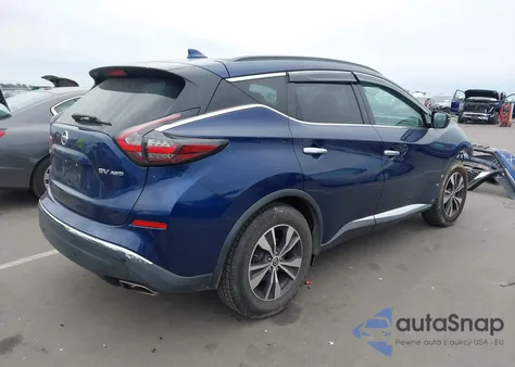 2020 Nissan Murano Sv Intelligent Awd z USA, uszkodzony, nr VIN 5N1AZ2BS3LN124156
